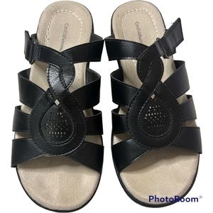 Croft & Barrow Black Sandals